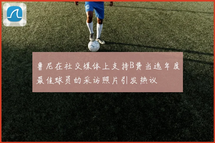 鲁尼在社交媒体上支持B费当选年度最佳球员的采访照片引发热议